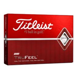 Golfbolde Titleist TruFeel - hvid